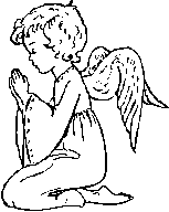 angel praying